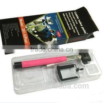 Hot!monopod Bluetooth Shutter Button With Wire QC12 for Bluetooth Selfie Stick photo-4