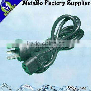 Australia power cord with 3 pins