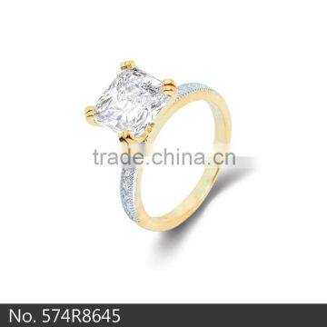 2015 new fashion jewelry rings for women gold ring wholesale engagement ring