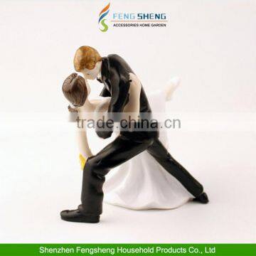 Hot Sale Bride and Groom Engagement Party Wedding Cake Topper "ROMANTIC DANCE COUPLE" Decor