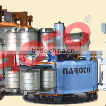 Plastic tank machine