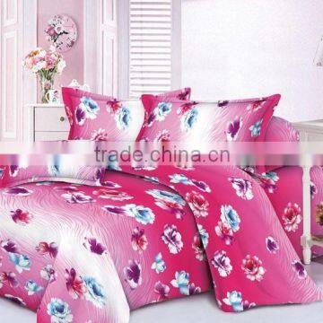 100% polyester microfiber pigment printed mattress fabric for bedding/home textile from China for mattress cover