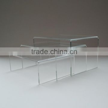 Rectangle Tiered Display Stand (set of 3)