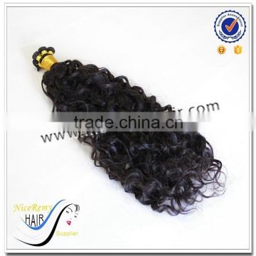 Wholesale hand tied weft natural hair extension 100% virgin brazilian hair