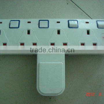 socket with surge protect and single switch