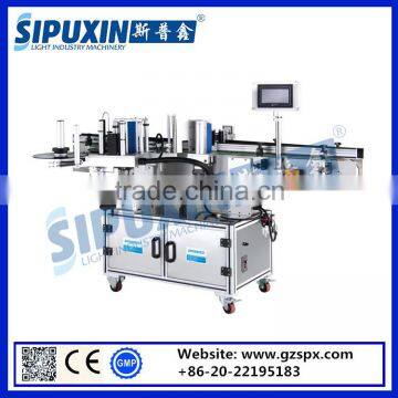Sipuxin high speed automatic positioning labeling machine for cans, water bottle
