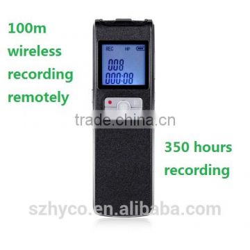 100 metres long distance remote control digital voice recorder