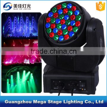 stage lighting sharpie 37pcs rgb led beam moving head light