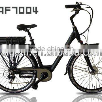 2015 new lithium battery electric bike with suspension fork