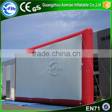 High quality outdoor air screen waterproof projector screen inflatable projector screens