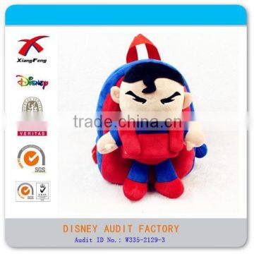 2015 new Superman child plush backpack
