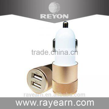 REYON universal 5V 1A 2.1A Metal dual port car usb charger