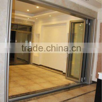 Outdoor Folding Screen Door Garage Door Large Openning Space & Modern Designed Color photo-4