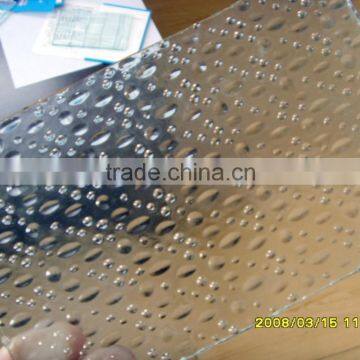 3mm 4mm 5mm 6mm Clear Mistlite Rain patterned glass figured glass rolled glass
