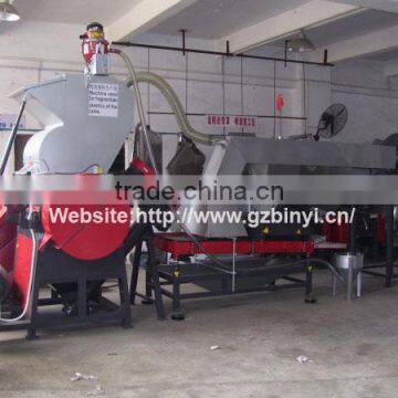 Waste copper cable crushing & recycling plant, electrical cable recycling machine