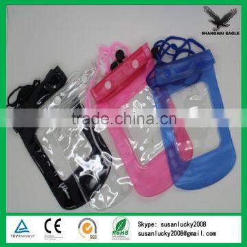 Cheap promotional protable waterproof eva earphone bag