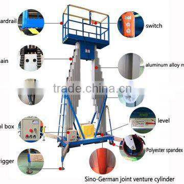 electric hydraulic motorcycle lift /hydraulic man lift aluminum vertical motorcycle lift