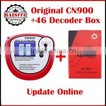 Update Online Super function 100% original cn900 auto key programmer + cn900 46 decoder Cloner Box 2016 new arrival