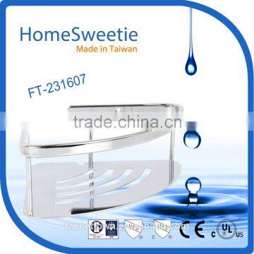 Faucet Town Taiwan-HomeSweetie Bathroom Corner Shelf Storage Shelf