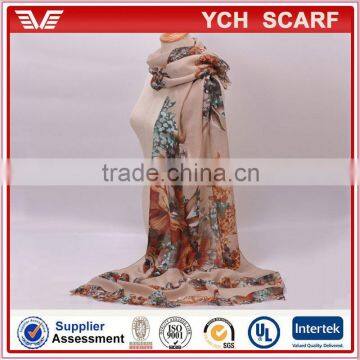 No MOQ custom digital print sublimation scarf