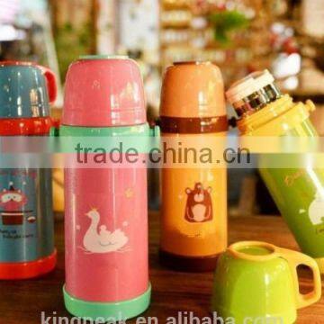 2015 Best Selling Kids Thermos Flask/Children thermos bottle/Kids thermos flask/Cute Stainless steel thermos bottle