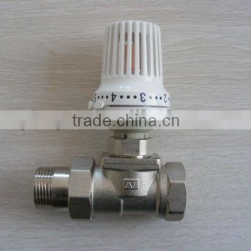 Brass 1/2" radiator regulator valve(Straight valves)