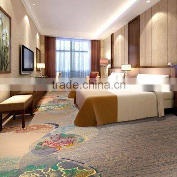 Economic nylon printed carpet for hotel hallway