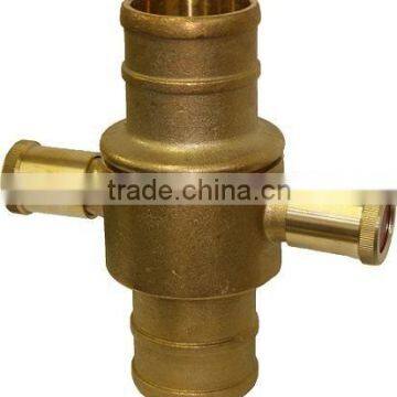 Brass fire hose coupling 2016