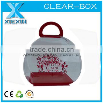 New Clear Cap PVC Gift Hang Box