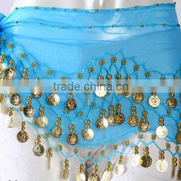 Three Layer Sequin Belly Dance Hot and Sexy Hip Scarf                        
                                                Quality Choice