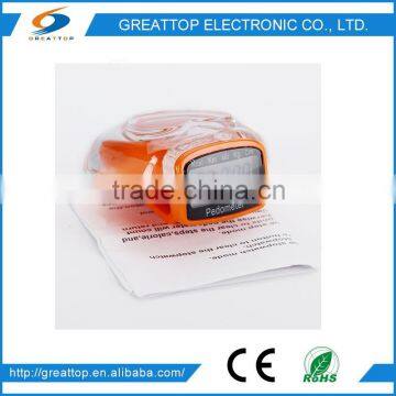 hot selling muti-function digital pedometer walk and run