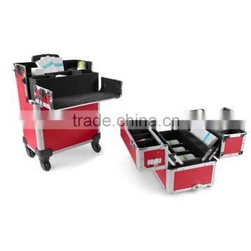 Aluminium Trolley Suitcase Beauty Case 60L - 2 or 4 Wheels - Color Selection photo-2