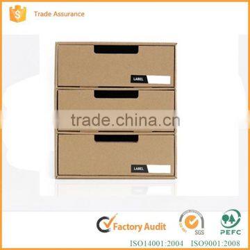 China OEM Logo Printed Multi-wall Cardboard Stroage Box photo-2