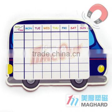 customized weekly schedule whiteboard,magent whiteboard for kids                        
                                                Quality Choice