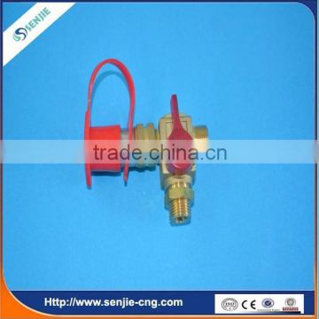 CNG LPG single point pressure reducer filling valve kit