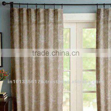 Woven 100% Polyester Curtain Fabric