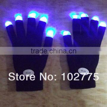 led magic gloves,led flashing gloves,high brightness