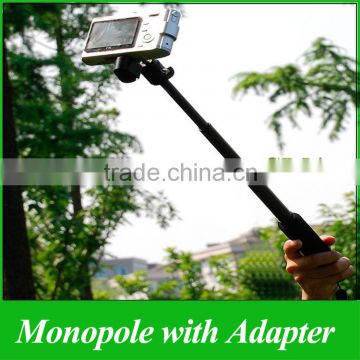 GP54 Monopod Telescoping Extendable Pole Handheld and Tripod Mount for GoPro Hero 3 2 1 xiaomi yi SJ4000 Accessories