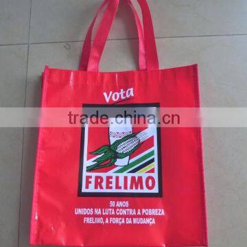 cheap non-woven printed shopping bag election campaign hand held bag