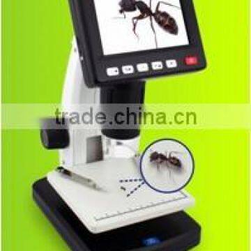 3.5 inches Standalone 500x 5M Digital Microscope with LCD Screen