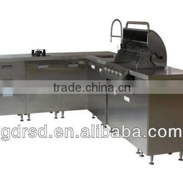 304/316 stainless steel BBQ outdoor kitchen