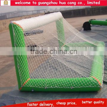 Durable inflatable water toys, inflatable water football game, inflatable football goal