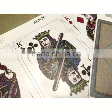 Top Quality cheap logo playing cards Matt Lamination playing cards paper, UV Resistant waterproof playing cards ---DH20687                        
                                                                                Supplier's Choice