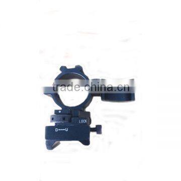 25.4mm 30mm size tube picatinny rail mounted laser adjustable scope mount