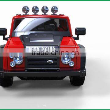 Jeep baby car with remote controller toy jeeps,brand Chevry kids cars wtih convenient type rod,Remote control three speed