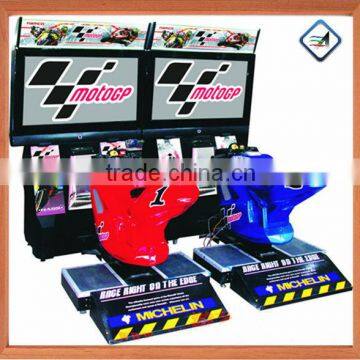 Coin Pusher Simulator Arcade Video Motorcyle Car Racing Game Machine