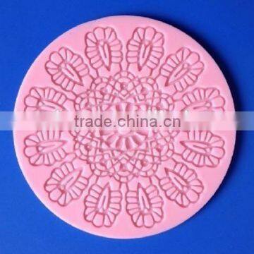 round shape cake decoration silicone molds fondant