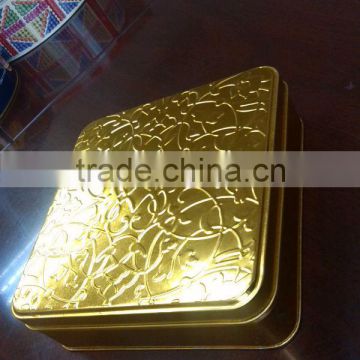 Round, rectangle,oval,square tin box for chocolate Candy and cookie