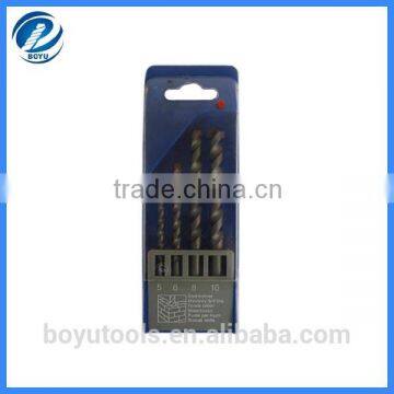 4pcs Masonry Drill bit set black oxide