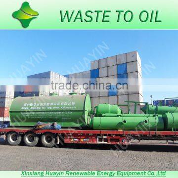 Green Technology old tyre refining oil machine